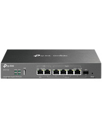 TP-Link ER707-M2 Omada Multi-Gigabit VPN Router,1× 2.5G RJ45 WAN Port,1× 2.5G RJ45 WAN/LAN Port, 1× G SFP WAN/LAN Port, 4× G RJ45 WAN/LAN Ports,1× USB 2.0 port,SSL VPN,OpenVPN,IPsec/ PPTP/ L2TP/ L2TP over IPSec VPN,500000 Conc. Sessions,Load Balance