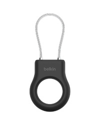 BELKIN Secure Holder with Wire Cable - Airtag - Black