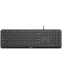 PHILIPS SPK6207B/00 - Wired keyboard USB 2.0 Multimedia shortcuts compact design ENG