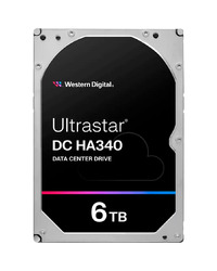 HDD Server WD Ultrastar DC HA340 6TB 512e SE, 3.5’’, 256MB, 7200 RPM, SATA, SKU: 0B47077