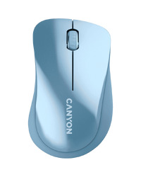 CANYON MW-11, 2.4 GHz  Wireless mouse ,with 3 buttons, DPI 1200, Battery:AAA*2pcs  ,Blue67*109*38mm 0.063kg