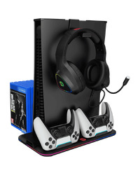 CANYON cooling stand CS-5 RGB PS5 Charge Black