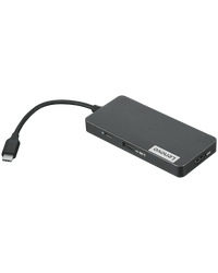 Lenovo USB Type C HUB, 1x USB-C,  2x USB 3.0, 1x USB 2.0, 1x HDMI, 1x SD Reader, 1x TF Reader