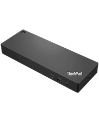 ThinkPad Thunderbolt 4 Dock 230W, 1x USB-C 3.2 Gen 2, 4x USB-A 3.2 Gen 2, 1x Thunderbolt 4, 1x Gigabit RJ45, 1x HDMI 2.1 2x DP 1.4, 1x 3.5mm Audio, 3Yr