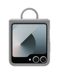 Samsung Galaxy Z Flip6/Flip7 FE Silicone Case Gray