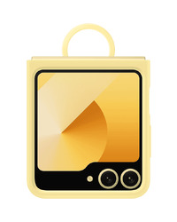 Samsung Galaxy Z Flip6/Flip7 FE Silicone Case Yellow