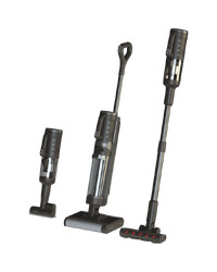 Aeno Cordless Transformer Vacuum Cleaner, Wet and Dry cleaning, 200W, 4000mAh; 14kPa; 21,6V, 2 rollers, autocleaning and drying