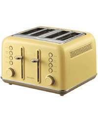BUYDEEM 4 Slice Toaster, model DT640E, color Mellow Yellow, EU