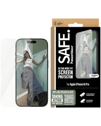 SAFE. by PanzerGlass Screen Protector iPhone 16 Pro | Ultra-Wide Fit