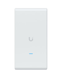 Ubiquiti U6-Mesh-Pro-EU Indoor/outdoor WiFi 6 AP with 4 spatial streams, an integrated super antenna, and a gigabit passthrough port
