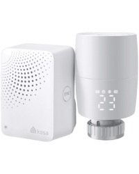 KE100 KIT Kasa Smart Thermostatic Radiator Valve Starter Kit;  Precise Temperature Control; Schedule & Timer; Voice Control; Frost Protection; Up to 32 Radiators; Versatile Compatibility; Hub Included
