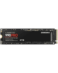 SAMSUNG 990 Pro SSD Client M.2 22x80mm NVMe PCIe® Gen4 4 TB,  Sequential Read: 7450 MB/s,  Sequential Write: 6900 MB/s,  Triple-Level Cell