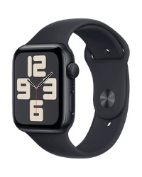 Apple Watch SE2 v2 GPS 44mm Midnight Alu Case w Midnight Sport Band - S/M