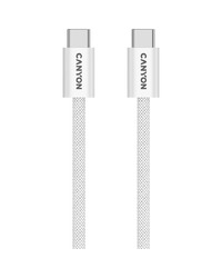 CANYON cable OnWire 60MG C-C 60W Magnet Braided 1m White