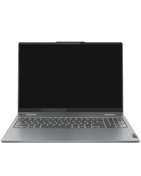 Lenovo IdeaPad 5 2-in-16AHP9, 16'' 2K (2048x1280) OLED 400 nits, Touch, AMD Ryzen 7 8845HS (8C, 24MB, up to 5.1 GHz), 16GB DDR5, 1TB SSD NVMe, Integrated AMD Radeon 780M, 2x USB 3.2, 1xUSB-C, HDMI, SD Reader, Batt 57 Wh, BL Kyb, No OS, Luna Grey, 2y