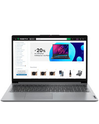 Lenovo IdeaPad 1 15IAU7, 15.6'' FHD (1920x1080) AG, Intel I5-1235U (10C, 12MB, up to 4.4GHz), 16GB DDR4, 512 GB SSD, Intel UHD Graphics, HDMI, 1x USB 3.2, 1xUSB 2.0, 1xUSB-C (data), Batt 42 Wh, No OS, Cloud Grey, 2y