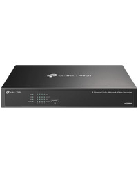 8 Channel PoE+ Network Video RecorderSPEC: H.265+/H.265/H.264+/H.264, Up to 8MP resolution, Decoding capability/8-ch@2MP/4-ch @4MP,80 Mbps Incoming Bandwidth(up to 8 channels),8× 10/100 Mbps PoE+ Ports, PoE Powe 53W, 802.3 af/at,1× SATA Interface
