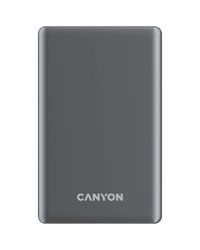 CANYON power bank OnPower 510 slim Magnetic 10000 mAh PD20W Tamno sivi