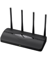 Mercusys MR27BE BE3600 Dual-Band Wi-Fi 7 Router, 688 Mbps at 2.4 GHz + 2880 Mbps at 5 GHz, 4× External Antennas, 1× 2.5 Gbps WAN port + 1× 2.5 Gbps LAN port + 2× Gigabit LAN ports, MLO, 4096-QAM, OFDMA, HE160, MERCUSYS App, Router/Access Point Mo