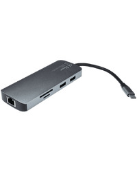 Inter-Tech AC Argus H-428 7in1 Adapter USB C