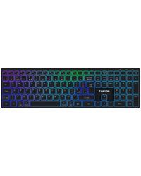 CANYON keyboard HKB-W11 UK/US RGB Dual Mode Wireless Black
