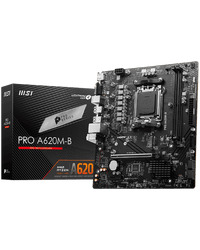 MSI MB Sc AM5 PRO A620M-B, AMD A620, 2xDDR5, 1xHDMI, 1xVGA, mATX