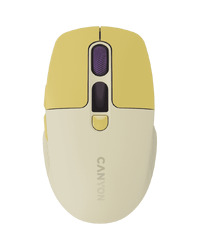 CANYON mouse MW-26 LCD Silent Dual Mode Wireless Yellow