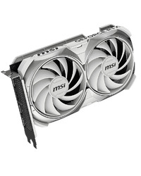 MSI Gaming GeForce RTX 4060 8GB GDRR6 Extreme Clock: 2505 MHz 128-Bit HDMI/DP Nvlink TORX Fan 4.0 Ada Lovelace Architecture Graphics Card (RTX 4060 Ventus 2X White 8G OC)