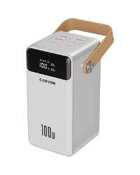 CANYON power bank OnPower 610 metal 60000 mAh PD100W White