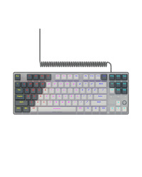 LORGAR Gaming Keyboard Azar 514TKL Wired White EN