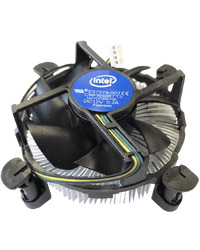 Intel E97379-003 Core i3/i5/i7 Socket 1150/1155/1156 4-Pin Connector CPU Cooler with Aluminum Heatsink and 3.5-Inch Fan for Desktop PC Computer