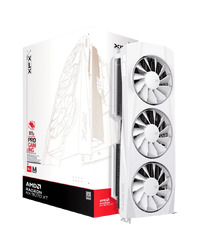 XFX Quicksilver AMD Radeon RX 9070XT White Magnetic Air 16GB GDDR6 256-bit HDMI 3xDP