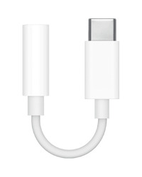 Apple USB-C to 3.5 mm Headphone Jack Adapter, Model A2155
