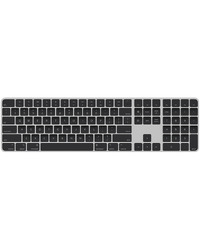 Magic Keyboard with Touch ID and Numeric Keypad for Mac models with Apple silicon - Black Keys - International English,Model A2520