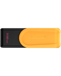Kingston 512GB Portable USB 3.2 Gen 1 DataTraveler Exodia S (Black/Yellow)