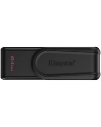 Kingston  64GB Portable USB 3.2 Gen 1 DataTraveler Exodia S (Black/Black)