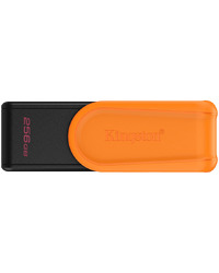 Kingston  256GB Portable USB 3.2 Gen 1 DataTraveler Exodia S (Black/Orange)