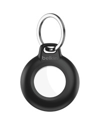 BELKIN Secure Holder with Keyring for Airtag - Black