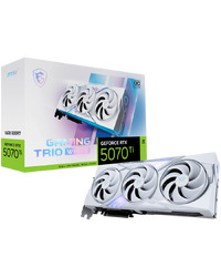 MSI Gaming GeForce RTX 5070 Ti 16GB GDDR7 PCI Express 5.0 Graphics Card RTX 5070 Ti 16G GAMING TRIO OC WHITE