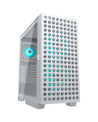 COUGAR AIRFACE ECO RGB PC Case, Mid Tower, White