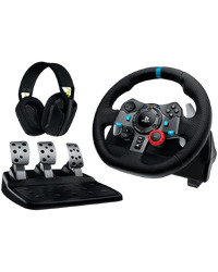 LOGITECH G29 EU + G435 - BLACK - USB - PLUGC - EMEA-914 - EU
