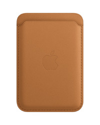 iPhone Leather Wallet with MagSafe - Golden Brown, Model A2688