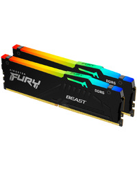 Kingston 32GB 6000MT/s DDR5 CL30 DIMM (Kit of 2) FURY Beast RGB EXPO