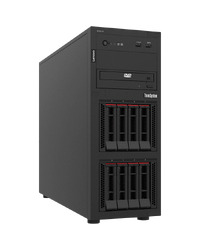 Lenovo ThinkSystem ST250 v3, Tower, 1x Xeon E 2436 6C 2.9GHz 18MB Cache, 65W, 1x32GB, 2.5 inch HS x8, 2x RJ45, 1x VGA, RAID 5350-8i, 800W Titanium HS, XCC2 Platinum, 3yr warranty