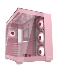 COUGAR FV150 RGB PC Case, Mid tower, Pink