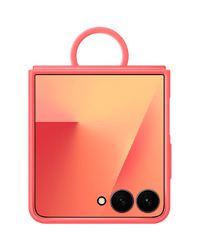 Samsung Galaxy Z Flip7 Ring Case (Silicone) Red