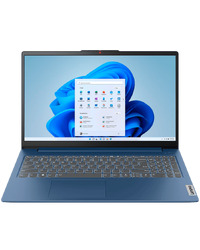 Lenovo IdeaPad Slim 3 15IRU8, 15.6'' FHD (1920x1080) AG, Core i3-1305U (5C, up to 3.3GHz, 10MB), 8GB DDR5, 512 GB SSD, Intel UHD Graphics, HDMI, 2x USB 3.2, 1xUSB-C, Batt 47 Wh, No OS, Abyss Blue, 2y