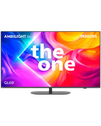 Philips TV LED 55PUS9010/12, The One, QLED AMBILIGHT 4K TV, 139 cm (55''), 144Hz, VRR, FreeSync Smart platform Titan OS, P5 Image processor, Dolby Vision and Atmos