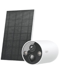 TP-Link Tapo C425 KIT, Solar Powered Security Camera Kit, 1 x Tapo C425, 1 x Tapo A201, 2K QHD ( 2650x1440), 2.4 GHz, 1000 mAh battery, Sloar panel (5.2V, 2.5W), Non Stop Power, Smart Detection