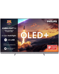 Philips 55OLED910/12 4K OLED+ PLUS, Google TV, 4-SIDE AMBILIGHT, 144 Hz, Procesor P5 AI Perfect, 139 cm (55''), Bowers & Wilkins zvuk, Dolby Vision and Dolby Atmos